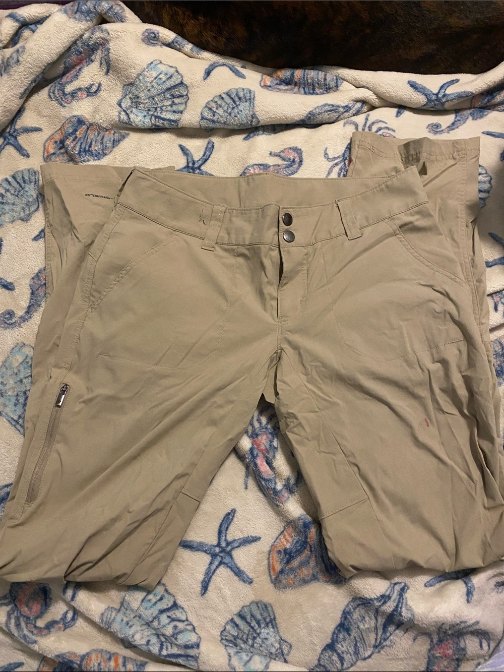 Columbia Women's Tan Outdoor Bermuda Shorts